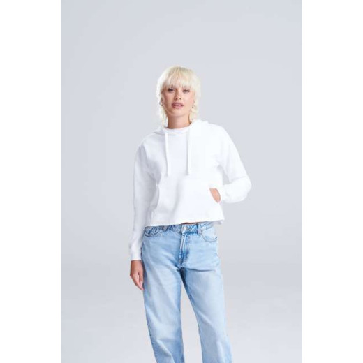 Pulover / hoodie Just Hoods WOMEN'S CROPPED HOODIE AWJH016