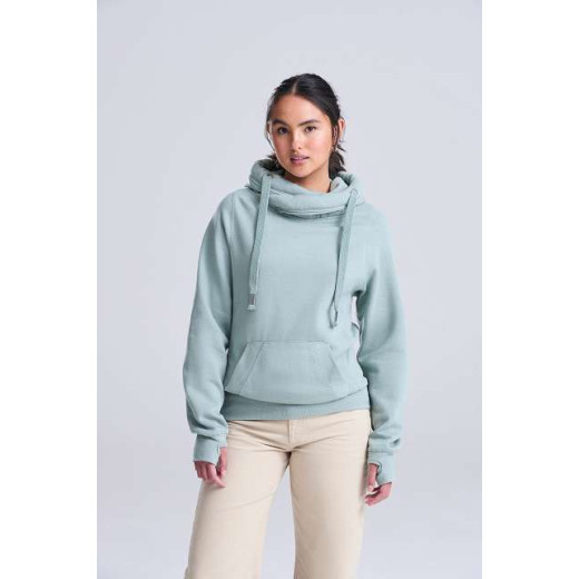 Pulover / hoodie Just Hoods CROSS NECK HOODIE AWJH021