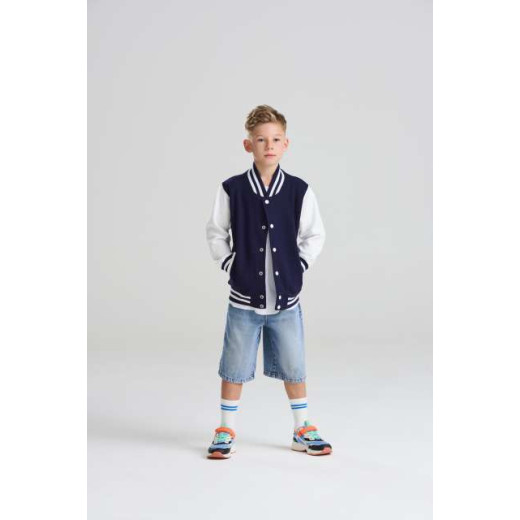 Pulover / hoodie Just Hoods KIDS VARSITY JACKET AWJH043J