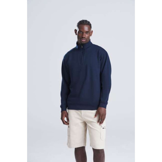 Pulover / hoodie Just Hoods SOPHOMORE 1/4 ZIP SWEAT AWJH046