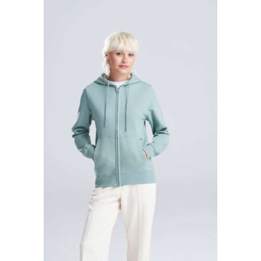 Pulover / hoodie Just Hoods WOMEN'S COLLEGE ZOODIE AWJH050F