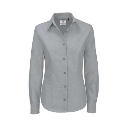 Srajca / Pulover B&C OXFORD LSL /WOMEN BCSWO03