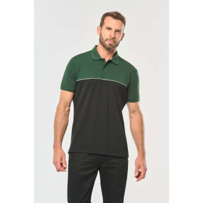 Polo majica Designed To Work UNISEX ECO-FRIENDLY TWO-TONE SHORT SLEEVE POLO SHIRT WK210