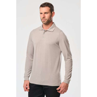 Polo majica Designed To Work MEN'S LONG-SLEEVED POLO SHIRT WK276