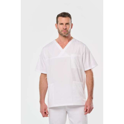 Designed To Work UNISEX SHORT SLEEVE COTTON TUNIC WK504