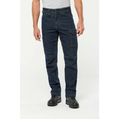 Designed To Work MEN'S MULTIPOCKET DENIM TROUSERS WK705
