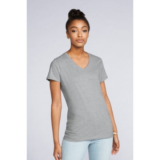 T-majica Gildan PREMIUM COTTON® LADIES' V-NECK T-SHIRT GIL4100V