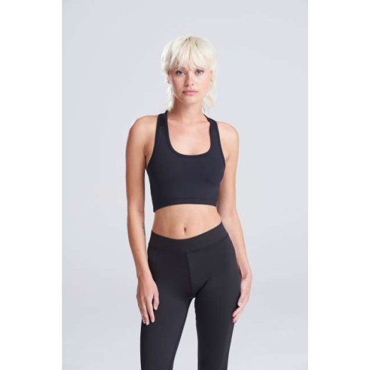 Just Cool WOMEN'S COOL SPORTS CROP TOP JC017