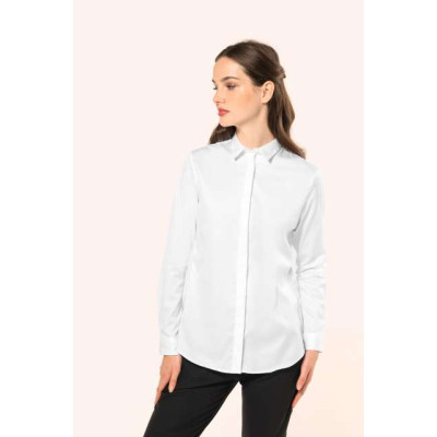Srajca / Pulover Kariban Premium LADIES' LONG-SLEEVED TWILL SHIRT PK507