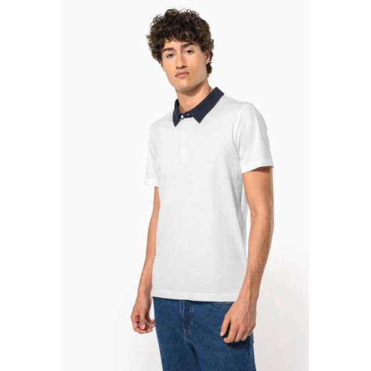 Polo majica Kariban MEN'S TWO-TONE JERSEY POLO SHIRT KA260