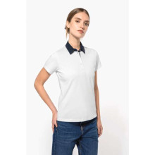 Polo majica Kariban LADIES' TWO-TONE JERSEY POLO SHIRT KA261