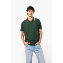 Polo majica Kariban MEN'S SHORT-SLEEVED POLOSHIRT WITH CONTRASTING PIPING KA272