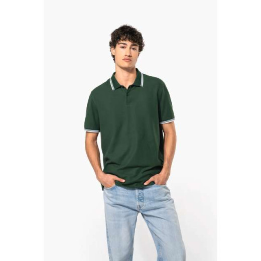 Polo majica Kariban MEN'S SHORT-SLEEVED POLOSHIRT WITH CONTRASTING PIPING KA272