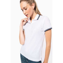 Polo majica Kariban LADIE'S SHORT-SLEEVED POLOSHIRT WITH CONTRASTING PIPING KA273