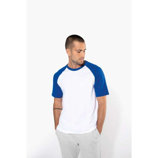T-majica Kariban BASEBALL - SHORT-SLEEVED TWO-TONE T-SHIRT KA330