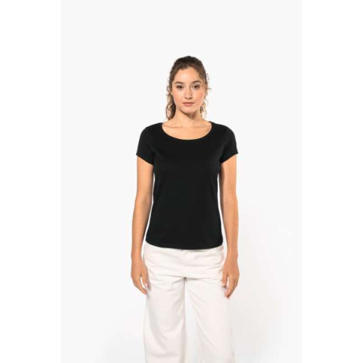 T-majica Kariban LADIES’ BOAT NECK SHORT-SLEEVED T-SHIRT KA384