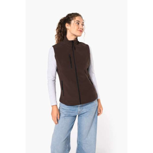 Softshell jakna Kariban LADIES' SOFTSHELL BODYWARMER KA404