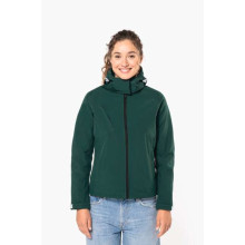 Softshell jakna Kariban LADIES' DETACHABLE HOODED SOFTSHELL JACKET KA414