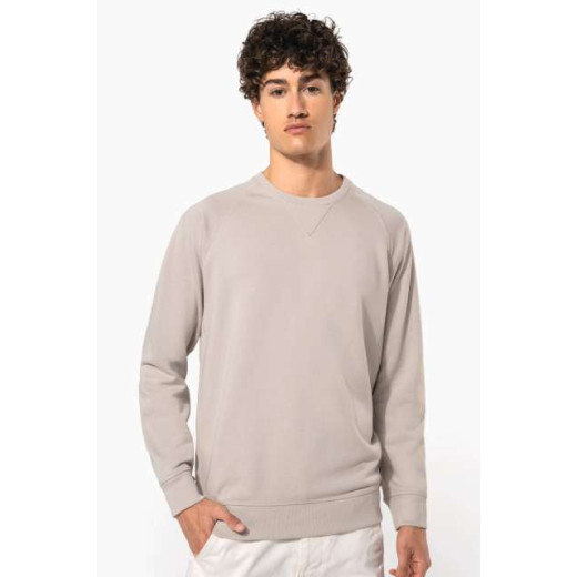 Pulover / hoodie Kariban MEN'S ORGANIC COTTON CREW NECK RAGLAN SLEEVE SWEATSHIRT KA480