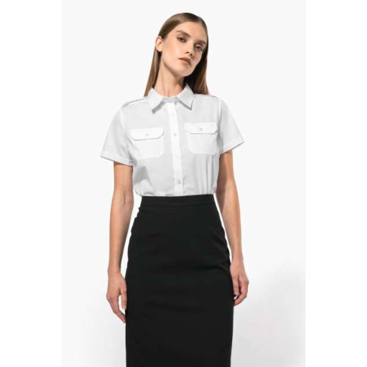 Srajca / Pulover Kariban LADIES’ SHORT-SLEEVED PILOT SHIRT KA504