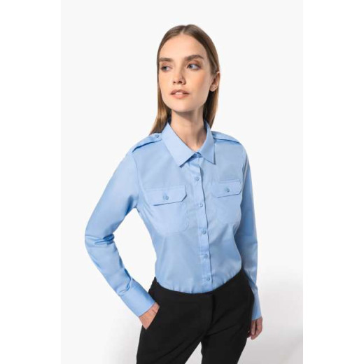 Srajca / Pulover Kariban LADIES’ LONG-SLEEVED PILOT SHIRT KA506