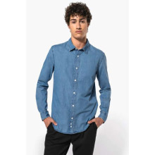 Srajca / Pulover Kariban MEN’S DENIM SHIRT KA512