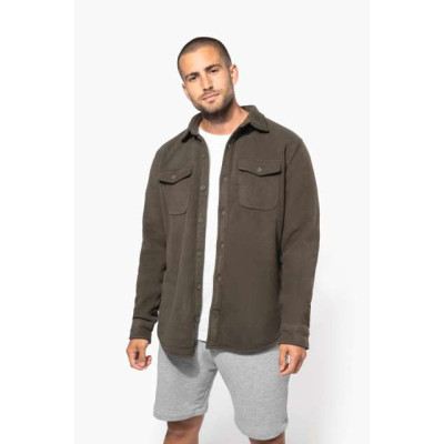 Pulover / hoodie Kariban SHERPA-LINED FLEECE OVERSHIRT KA582