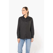 Srajca / Pulover Kariban LADIES’ NEVADA LONG SLEEVE COTTON SHIRT KA585