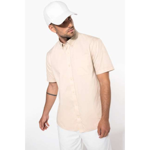 Srajca / Pulover Kariban MEN'S ARIANA III SHORT-SLEEVE COTTON SHIRT KA587