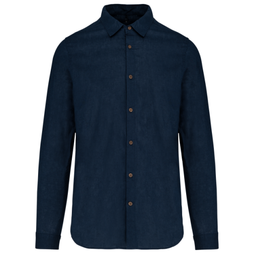 Srajca / Pulover Kariban MEN'S LONG SLEEVE LINEN AND COTTON SHIRT KA588