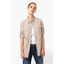 Srajca / Pulover Kariban LADIES' LONG-SLEEVED SAFARI SHIRT KA591
