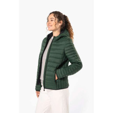 Jakna / vetrovka Kariban LADIES' LIGHTWEIGHT HOODED PADDED JACKET KA6111