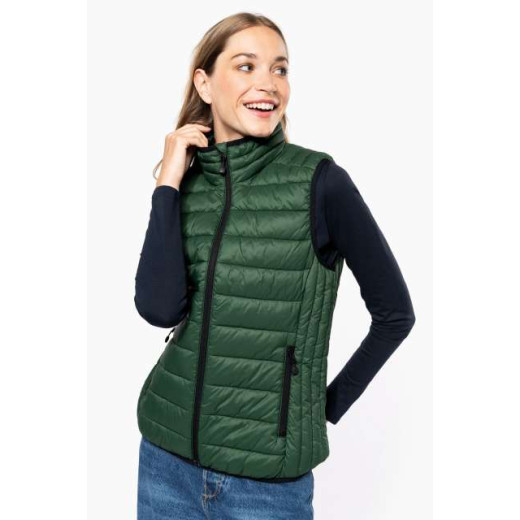 Brezrokavnik Kariban LADIES' LIGHTWEIGHT SLEEVELESS FAKE DOWN JACKET KA6114