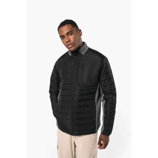 Jakna / vetrovka Kariban MEN'S BI-MATERIAL PADDED JACKET KA6171