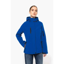 Softshell jakna Kariban LADIES’ HOODED SOFTSHELL LINED PARKA KA651