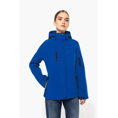 Softshell jakna Kariban LADIES’ HOODED SOFTSHELL LINED PARKA KA651