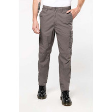 Hlače Kariban MEN'S LIGHTWEIGHT MULTIPOCKET TROUSERS KA745