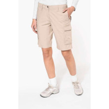 Hlače Kariban LADIES' LIGHTWEIGHT MULTIPOCKET BERMUDA SHORTS KA756