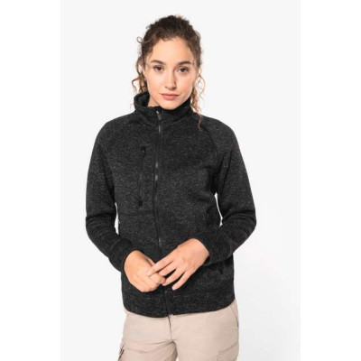 Flis jakna Kariban LADIES' FULL ZIP HEATHER JACKET KA9107