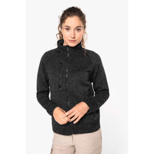Flis jakna Kariban LADIES' FULL ZIP HEATHER JACKET KA9107
