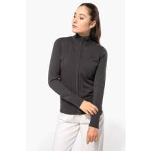 Srajca / Pulover Kariban LADIES' FULL ZIP CARDIGAN KA962