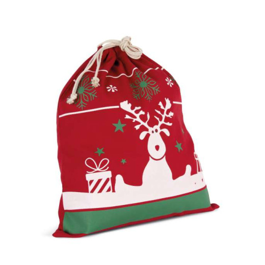 Torba Kimood DRAWSTRING BAG WITH CHRISTMAS PATTERNS KI0735