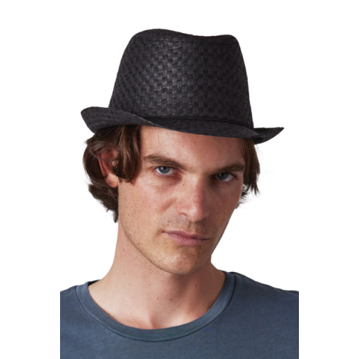 Kapa K-UP RETRO PANAMA - STYLE STRAW HAT KP612