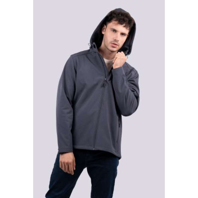 Softshell jakna Legend Classics MEN’S 3-LAYER DETACHABLE HOODED SOFTSHELL JACKET LE820