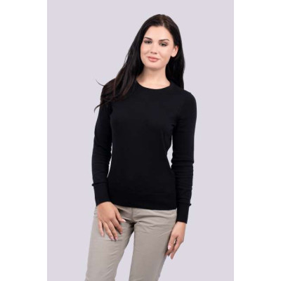 Srajca / Pulover Legend Classics WOMEN’S CREW NECK FINE GAUGE COTTON PULLOVER LE901