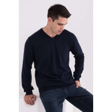 Srajca / Pulover Legend World Wide MEN’S V-NECK FINE GAUGE COTTON PULLOVER LW9133
