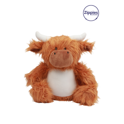 Plišasta igrača Mumbles ZIPPIE HIGHLAND COW MM565