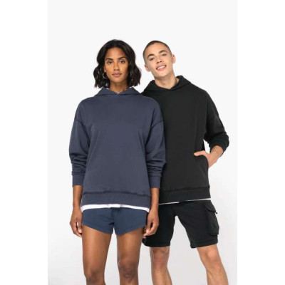 Pulover / hoodie Native Spirit UNISEX WASHED EFFECT OVERSIZE HOODED SWEATSHIRT NS448