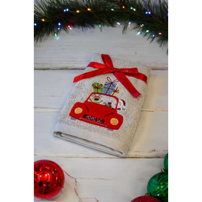 Brisača Olima OLIMA CHRISTMAS TOWEL - CHRISTMAS SHOPPING OLXMAS06