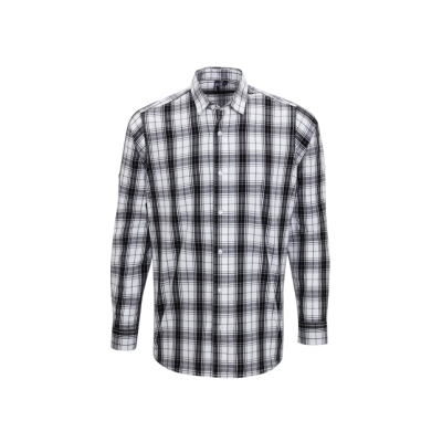 Srajca / Pulover Premier 'GINMILL' CHECK - MEN'S LONG SLEEVE COTTON SHIRT PR254